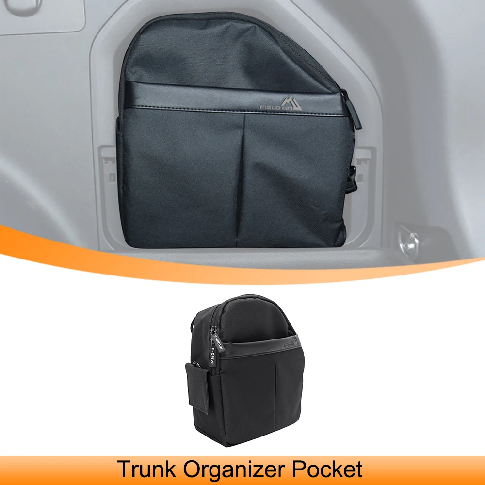 

Car Trunk Organizer Pocket Storage Bag for Toyota RAV4 2026 2027+ Right Side Cargo Cubby Pocket Bag Stowing Tidying Accessories