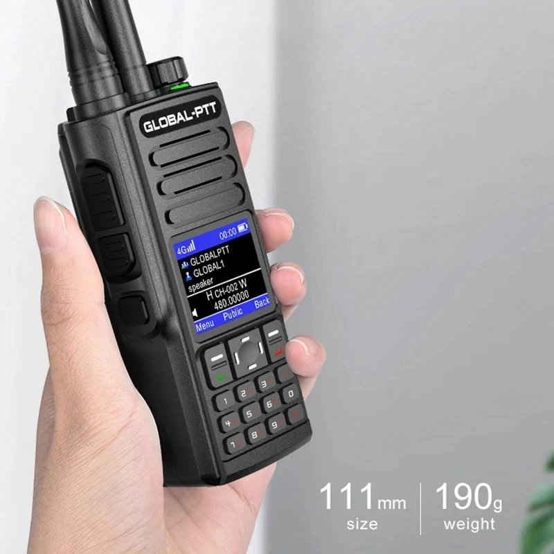 Global PTT-Talkie Walperforé G8, 4G POC UHF, commutateur injuste, station longue portée 5000km, radio amateur bidirectionnelle professionnelle Transcsec