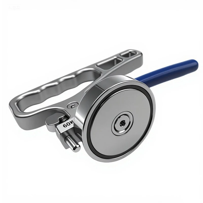 Magnetic Force Material Pickups Laser Cutting Portable Lifters Steel Mold Handling Tools Strong Magnets Suction Cup 30/60KG Load