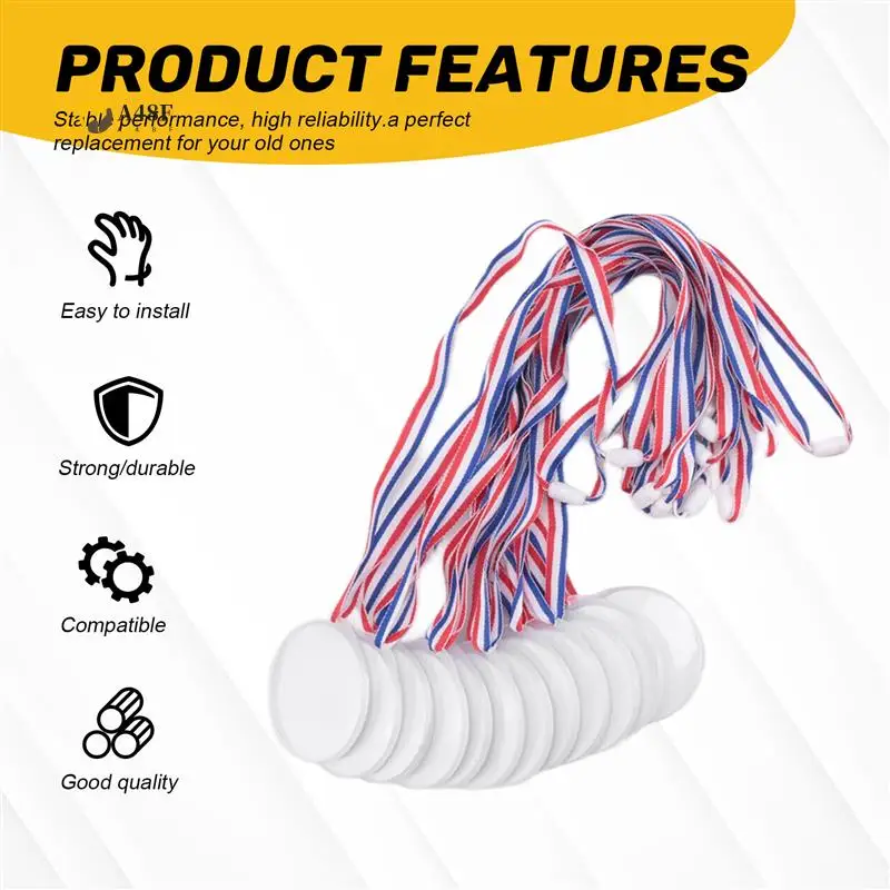 

A48F-24Pcs Colorful DIY Medal,Design Your Own Award Medals,DIY Medal For Children, Corporate, Sports, Festivals