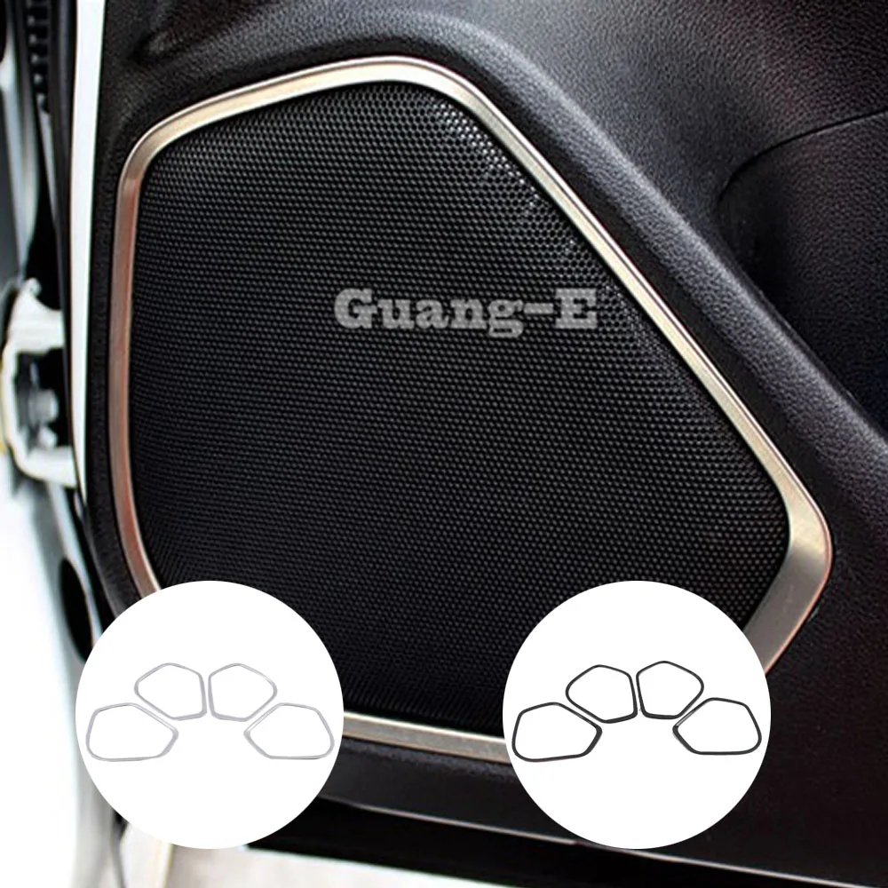 

Для Honda Fit Jazz 2017 2018 2019, крышка автомобильного аудиодинамика, накладка на дверь, рамка громкоговорителя, авто аксессуары для интерьера