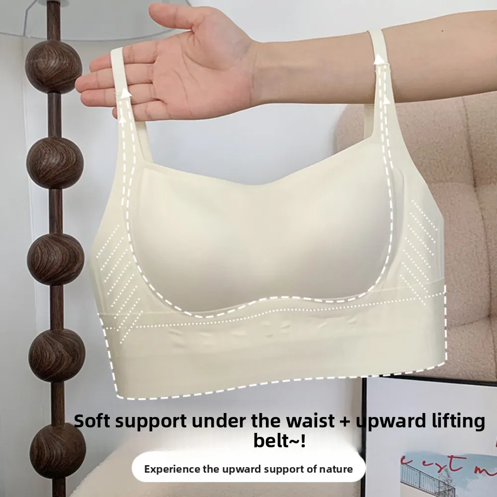 Comfortable Women Wireless Seamless Bra Anti-sagging Push Up Underwear Close-fitting Brassiere For Women