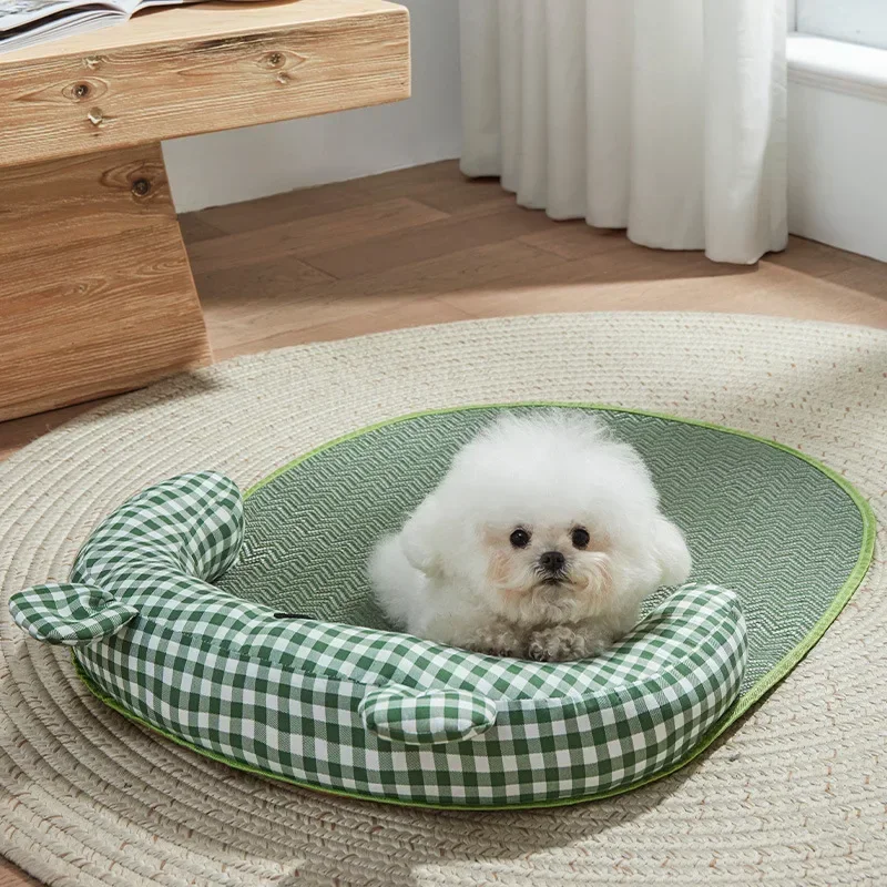 Dog Mat Universal in All Seasons in Summer Small and Medium-sized Dog Pet Sleeping Pad Anti-biting Cat Litter Pet Products