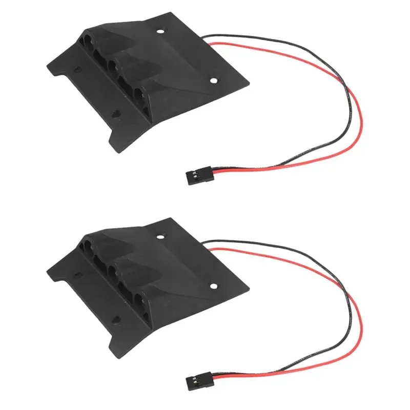 B78B-2X Plastic Roof Plate Trim With LED Light Set Fit For 1/5 HPI ROFUN ROVAN KM BAJA 5B 5T 5SC RC CAR PARTS