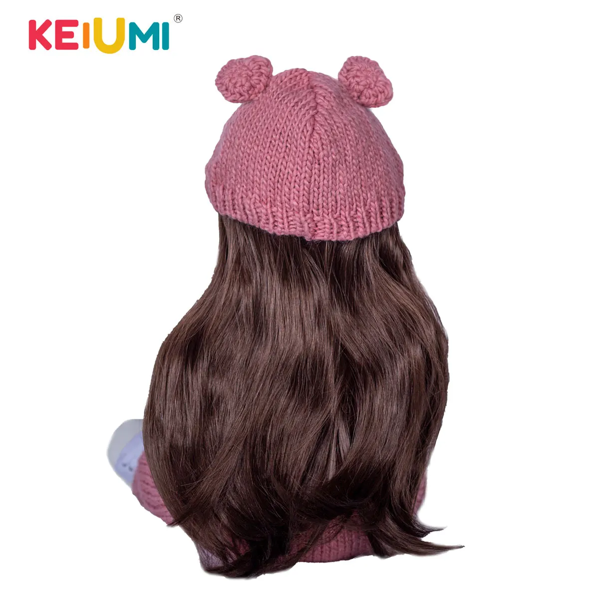 KEIUMI New Arrive 55 cm 22 Inch Silicone Vinyl Reborn Baby Doll Bebe Reborn Toys Birthday Gifts For Child