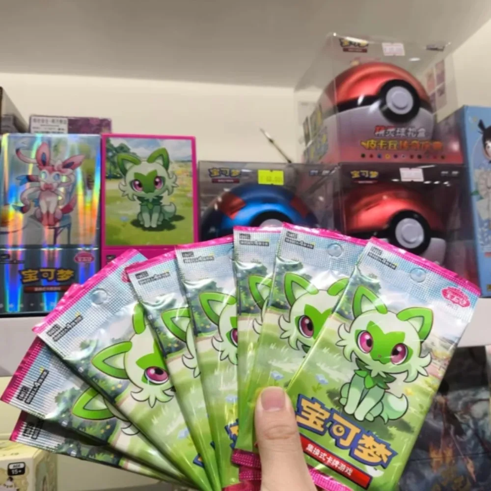 Gem Pack VOL1 VOL2  VOL3 Pokemon Cards Original PTCG Trading Simplified Chinese Collectible Cards Toy Anime Collection Gift Box