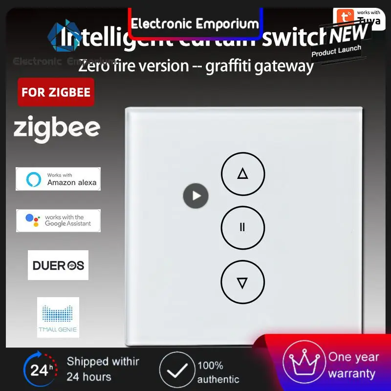 

Умный выключатель Tuya с дистанционным управлением, жалюзи, роликовый затвор двигателя, приложение для таймера Home, Alexa Echo, умный дом