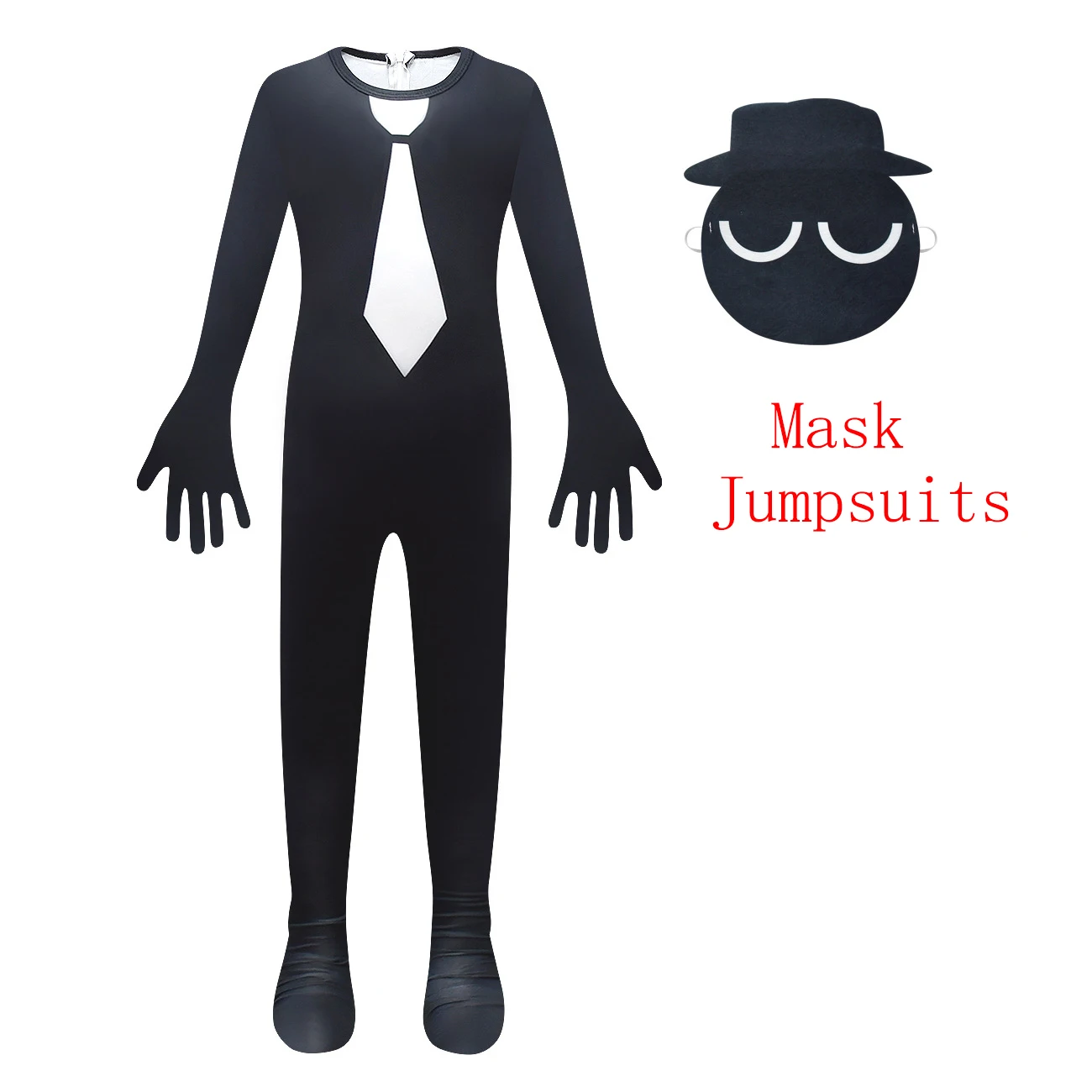

Kids Halloween Bodysuit Cosplay Costume Sprunki Plush Jumpsuit Christmas Party Birthday Fancy Carnival Onesie Clothes For Boys