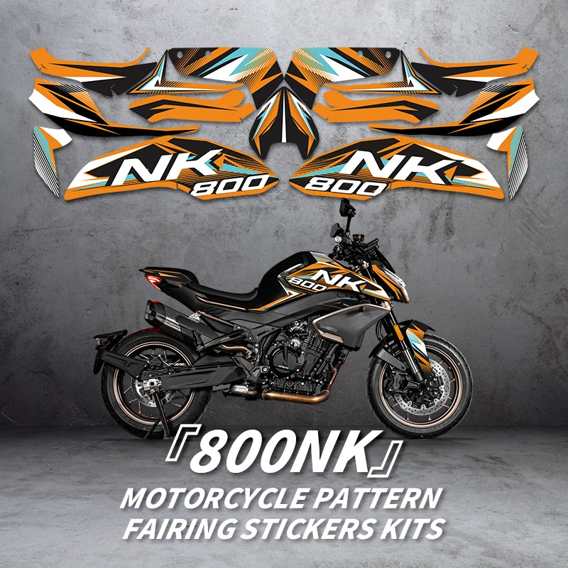 

Used For CFMOTO 800NK Pattern Printing Stickers Kits Motorcycle Accessories Protection And Decoration Various styles