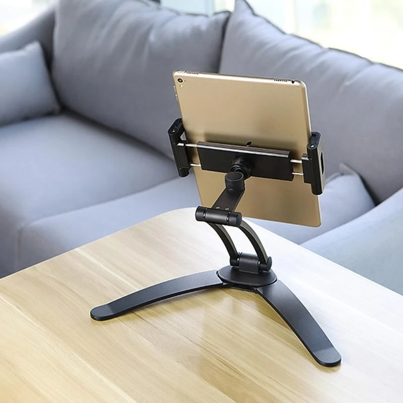LX0B Creative Lazy Desktop Bedside Phone Holder Portable Multifunctional Folding