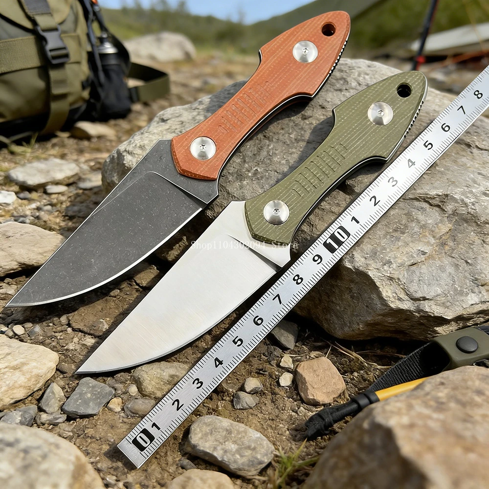 

Портативный прямой нож EDC для кемпинга, походов, рыбалки, альпинизма, прочный, для исследования дикой природы, спасательный, многофункциональный