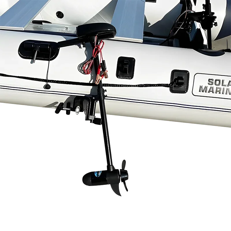 

Electric Outboard Trolling Motor 28LBS Short Shaft Brush Motor Suitable For Small Boats Inflatable Boat DC12V Accessories