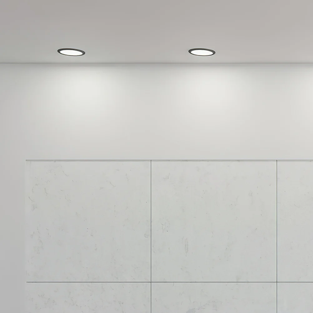 

10 pcs Anti Glare Ceiling Light Cover Round Plastic Lamp Shade For Led Downlights Office Home Soft Lighting Replacement