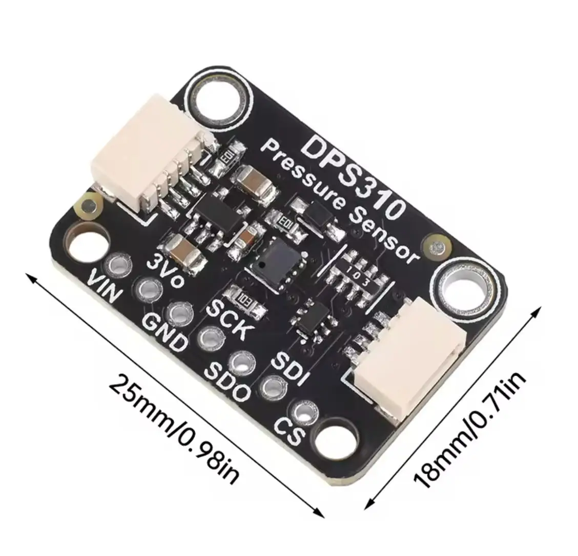 DPS310 3.3V 5V Precision Barometric Pressure and Altitude Sensor Temp Sensor Support for STEMMA QT Qwiic I2C & SPI interface