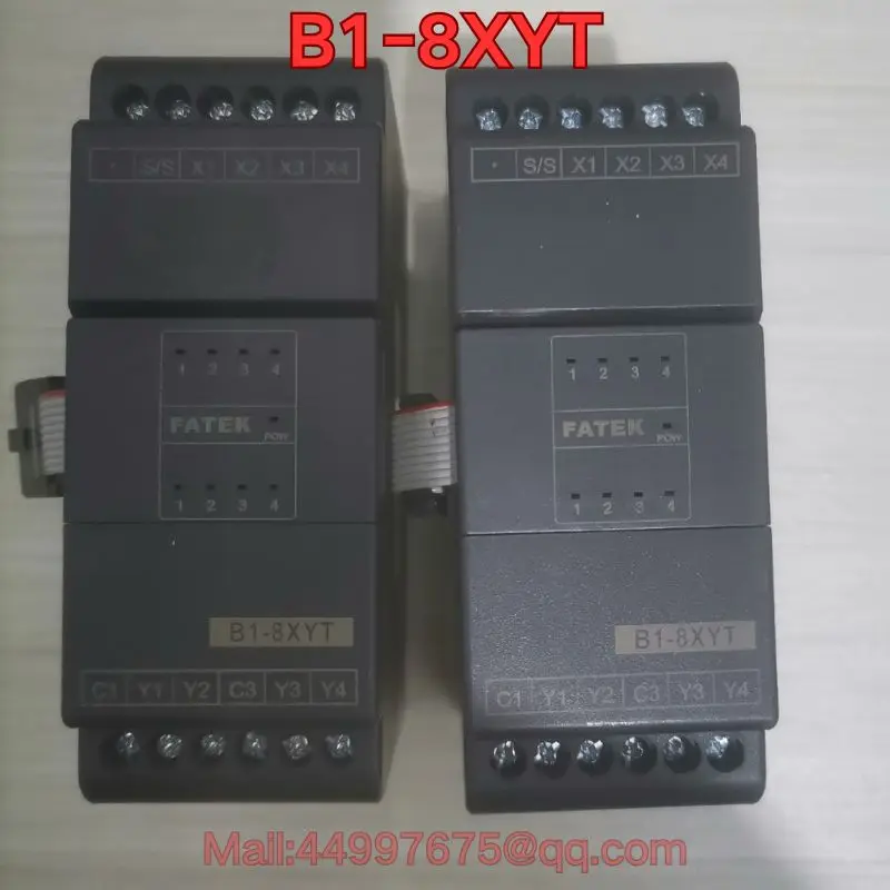 

Second-hand B1-8XYT PLC module functional test is normal