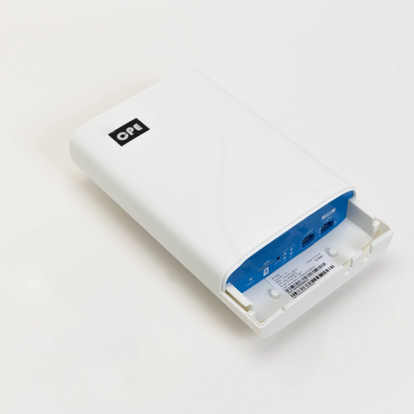 LINBLE 4G Outdoor Cellular Router 1 SIM Card Slot 2 100Mbps Ethernet Port WiFi Hotspot Internal Antennas