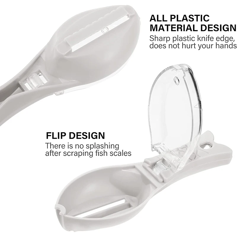 1PC Fish Tools Fast Cleaning Fish Skin Plastic Fish Scales Brush Shaver Remover Cleaner Descaler Skinner Scaler Fishing Tools