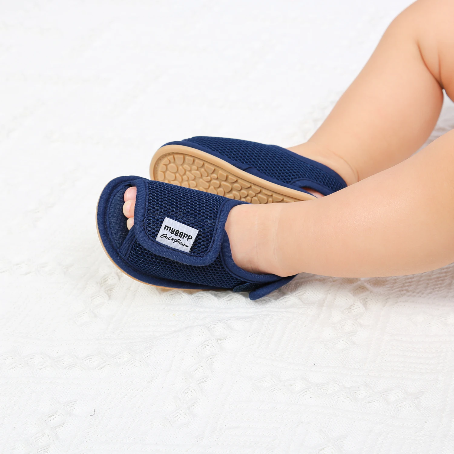 Baby Boys Girls Summer Sandals Outdoor Beach Anti-Slip Rubber Soft Sole Newborn Toddler First Walker Shoes