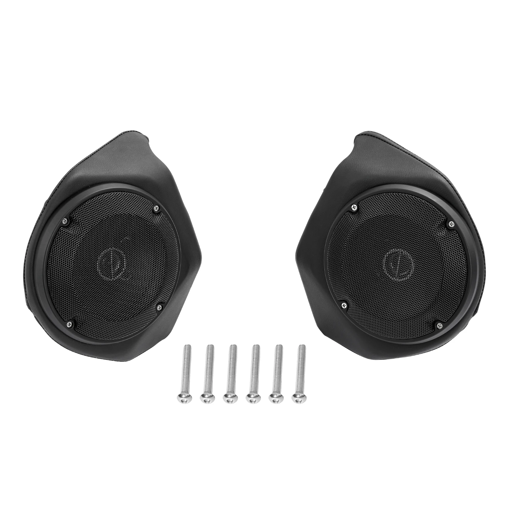 6-1/2" King Trunk Rear Speakers For Harley Touring Street Glide Road King 2014-2023 2018 2019 Motorcycle