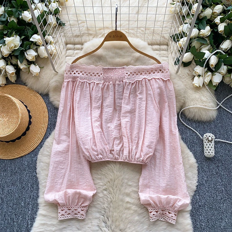 Design sense off shoulder long - Blouse Off Shoulder ulasan dan harga