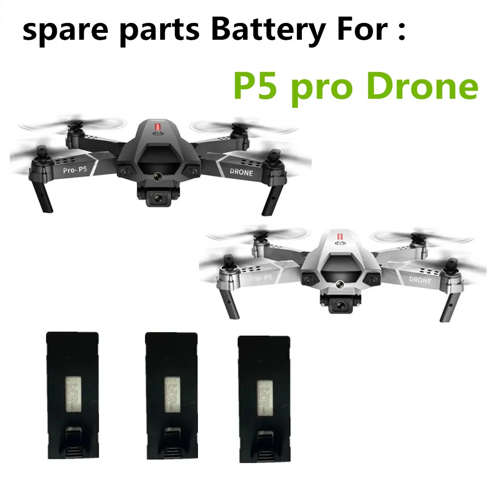 3.7V 1800Mah Battery Use For P5 Pro Drone Spare Parts P5 Drone  Replacing Battery Pro-P5 Drone Battery