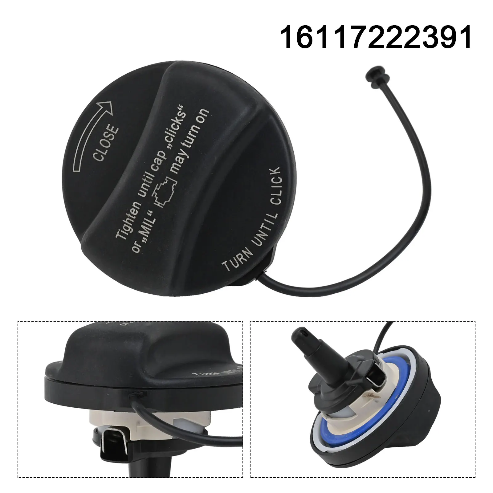 Car Fuel Filler Fuel Tank Cap For Car Maintenance for perfect Match For Vehicle Plastic Material For BMW 1 Series For BMW 3