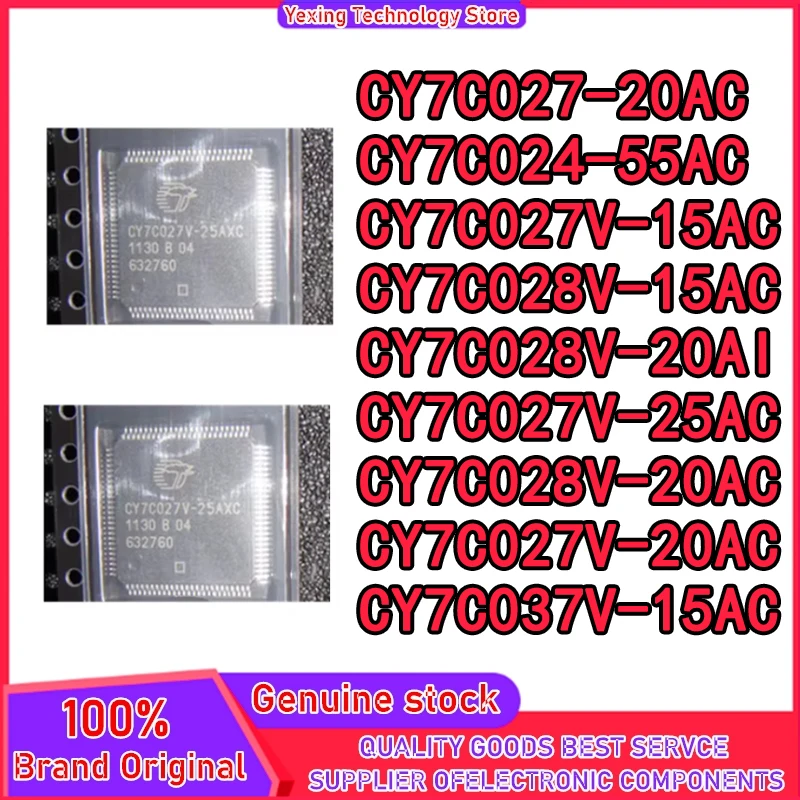 CY7C024-55AC CY7C027-20AC CY7C028V-20AI CY7C027V-15AC CY7C027V-20AC CY7C027V-25AC CY7C028V-15AC CY7C028V-20AC CY7C037V-15AC QFP