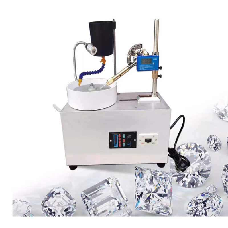 

Gem Faceting Machine DC Stepless Speed Gem Angle Grinder Precision Jewelry Stone Polishing Machine Molding Machine