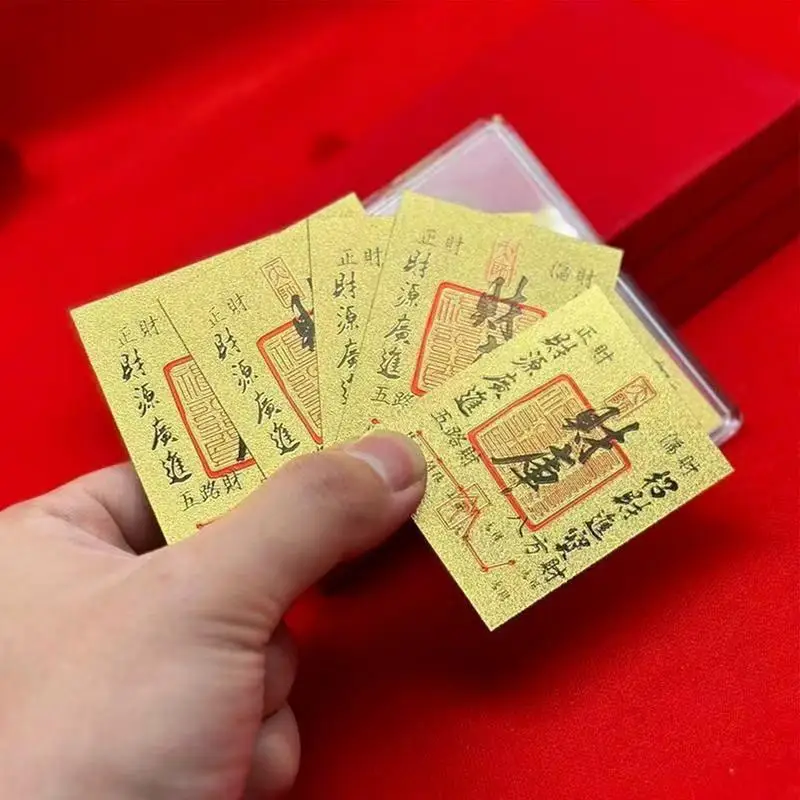 ملصقات الهاتف ملصقات التشجيع بطاقة الكنز الذهبية تحفيزية ثروة احباط الشارات مقاوم للماء للأصدقاء البالغين المنزل