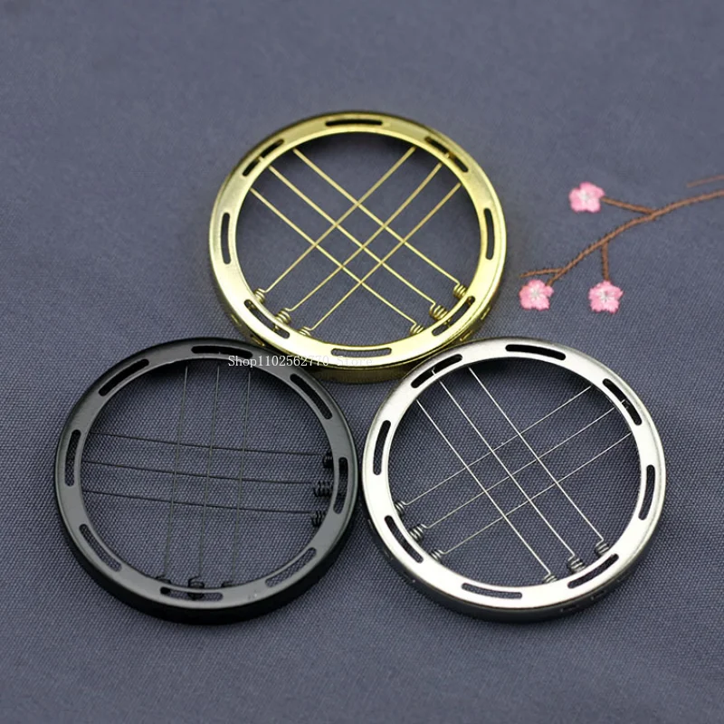 6cm Alloy Carbon Frame Incense Fire Insulated Charcoal Plate DIY Household Carbon Inventory Incense Frame Incense Supplies