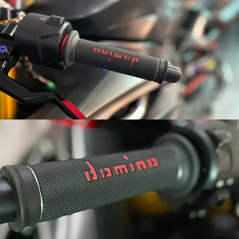 

Anti Slip Handlebar Grips for KTM Duke 390 RC200 RC390 Motorcycle Upgrade Replacement Grip Set Black Domino Style