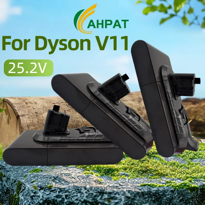 2025 12800mAh Replacement Battery for Dyson Battery V11 SV14 SV17 SV15 Cordless Fluffy Motorhead Stick Handhold Vacuum Cleaner