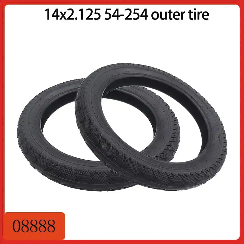 

High Quality 14x2.125 57-254 Bicycle Tire for Children's Electric Bike Replacement Parts