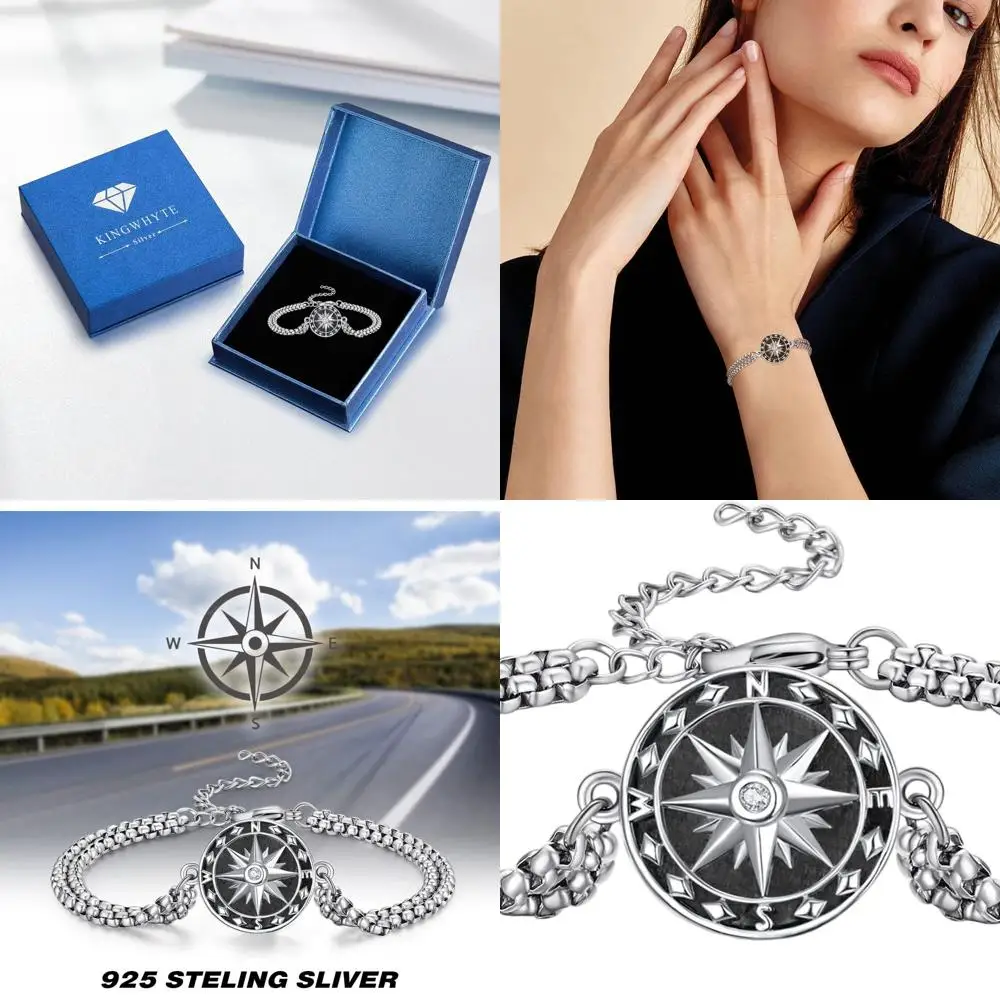 

Мужской регулируемый браслет из стерлингового серебра St. Michael & St Christopher, религиозный амулет со стальной цепочкой 7+2 дюйма, унисекс Prot