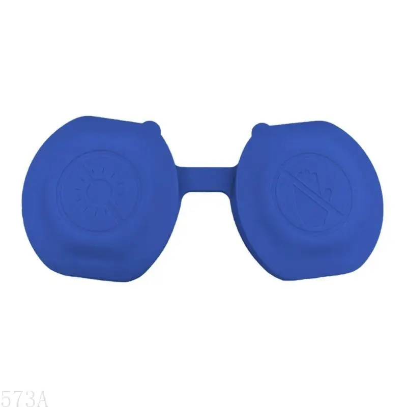 AP28 Shock-resistant Glasses Cover Silicone Protective Cover for VR2 Headset Glasses Lens Caps Dustproof Sleeves