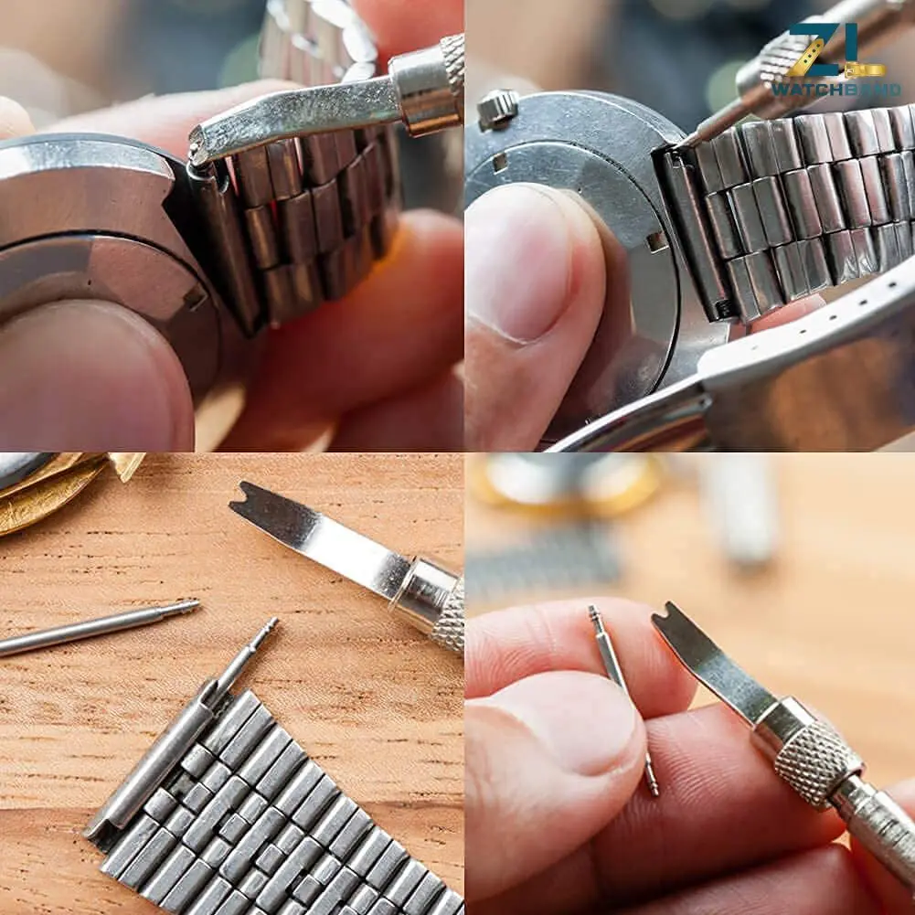  Watch Tool Replace Watch Band Spring Bar Set Repair WristWatch Strap Spring Pine Needle Bar Filed Pin Accessory Removal Tool