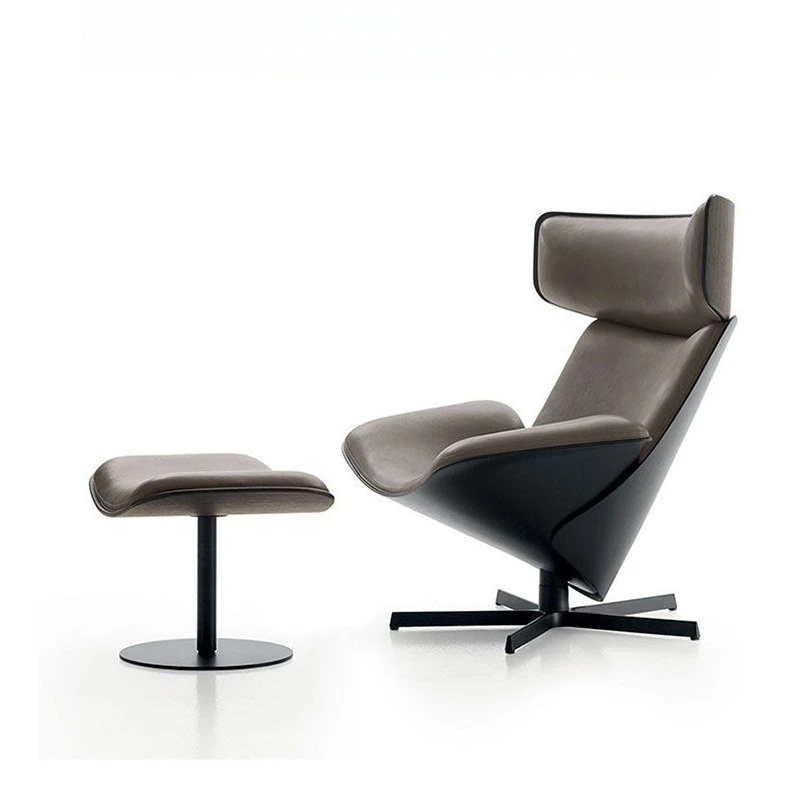 

Leisure modern light luxury villa living room backrest lazy single rotating zongzi sofa chair