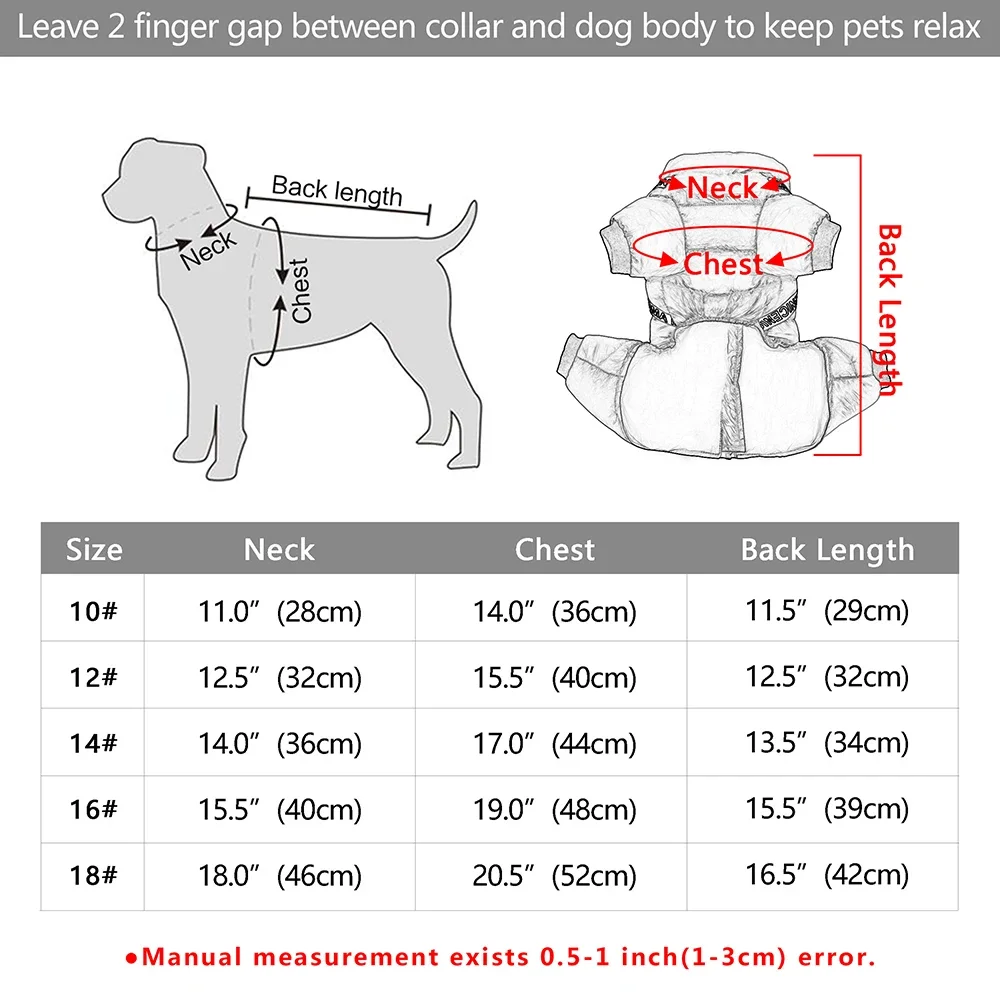 Winter Dog Clothes Super Warm Pet Dog Jacket Coat with Harness Waterproof Puppy Clothing Hoodies for Small Medium Dogs Outfit