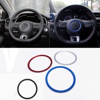 Used for MG MG MG5 MG6 PRO ZS HS GS automotive cab interior steering wheel sign aluminum decorative ring protection frame glitte