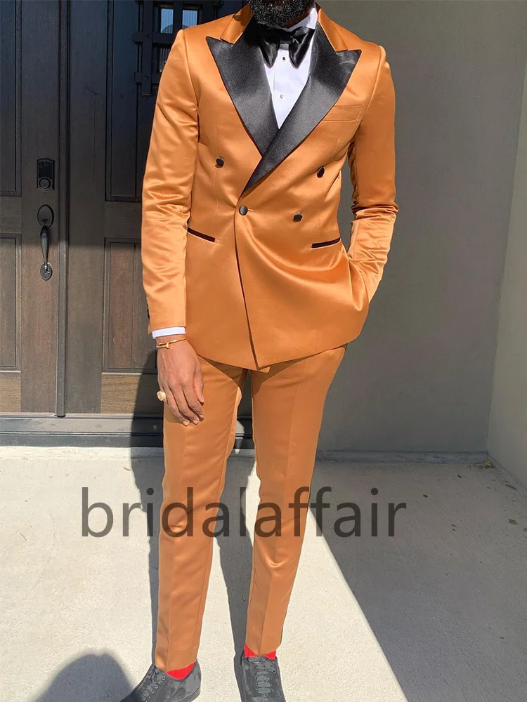 

Bridalaffair 2023 New Mens Suits Blazer Prom Wedding Groom Tuxedos Jacket Vest Pants 3 Pieces Slim Fit