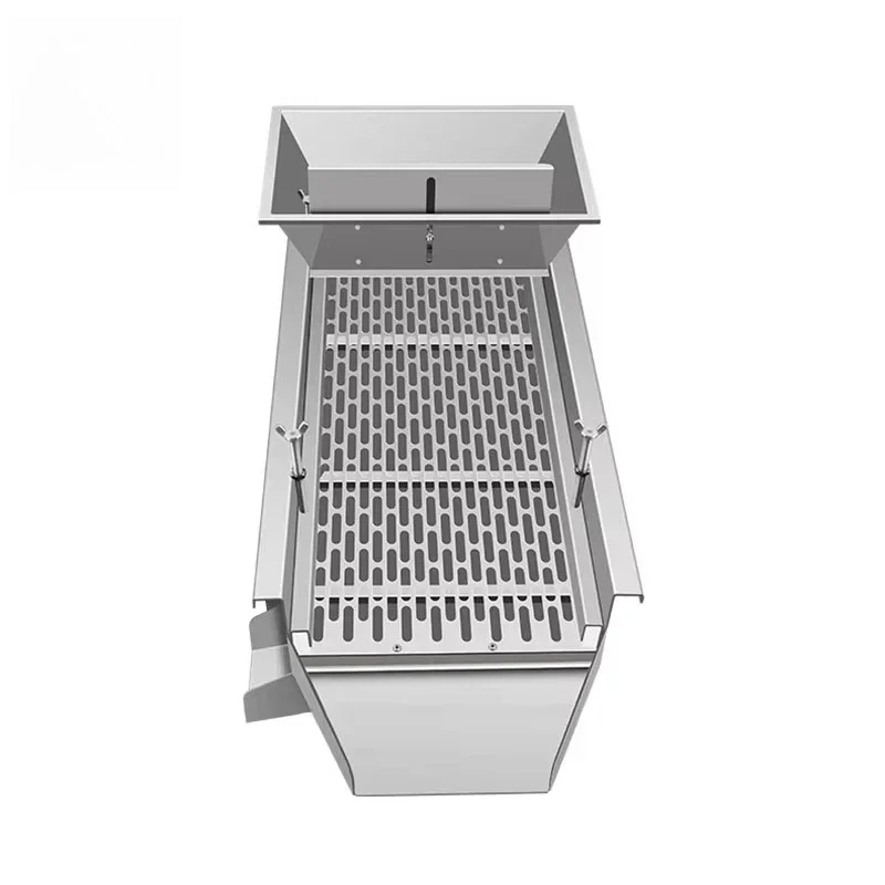 Continuous Classifier Gravel Pellets Ore Feed Beans Wheat Corn Grain Linear Vibrating Screen