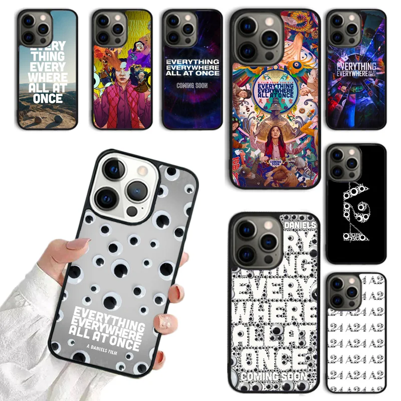 Everything Everywhere All at Once Phone Case For iPhone 16 15 14 plus 11 12 13 Pro  XR XS Max coque Cover Shell