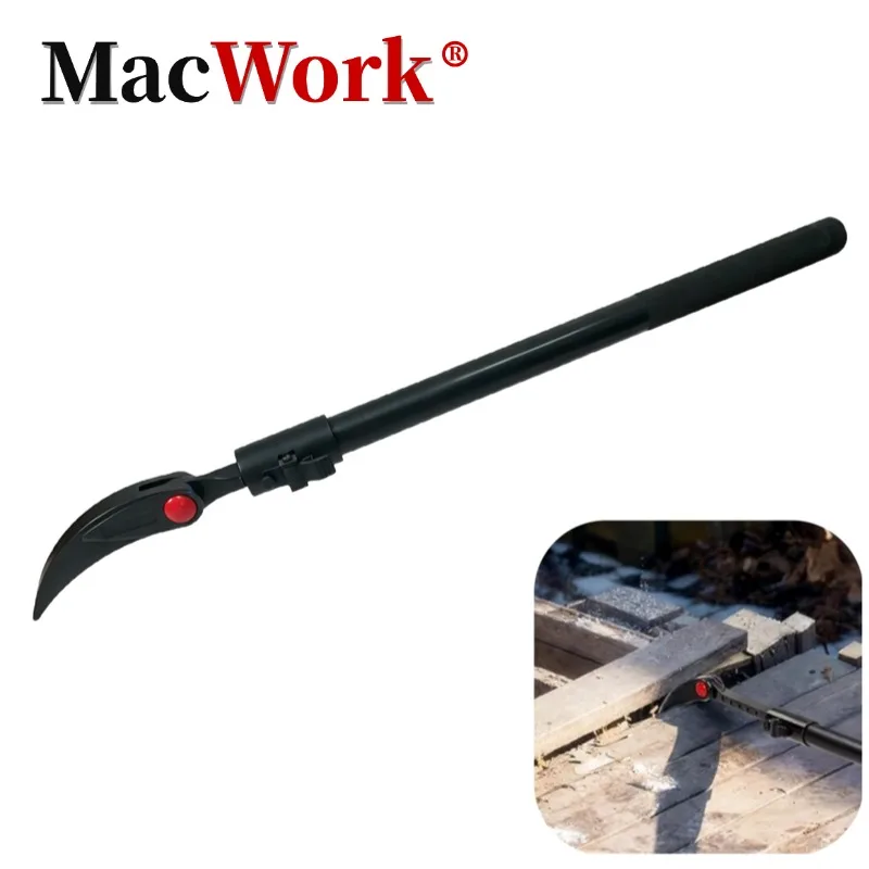Indexing Pry Bar can Extend from 20 to 33 inches Extendable 180 Degree Rotating Head Making It Easy to Enter Narrow Spaces