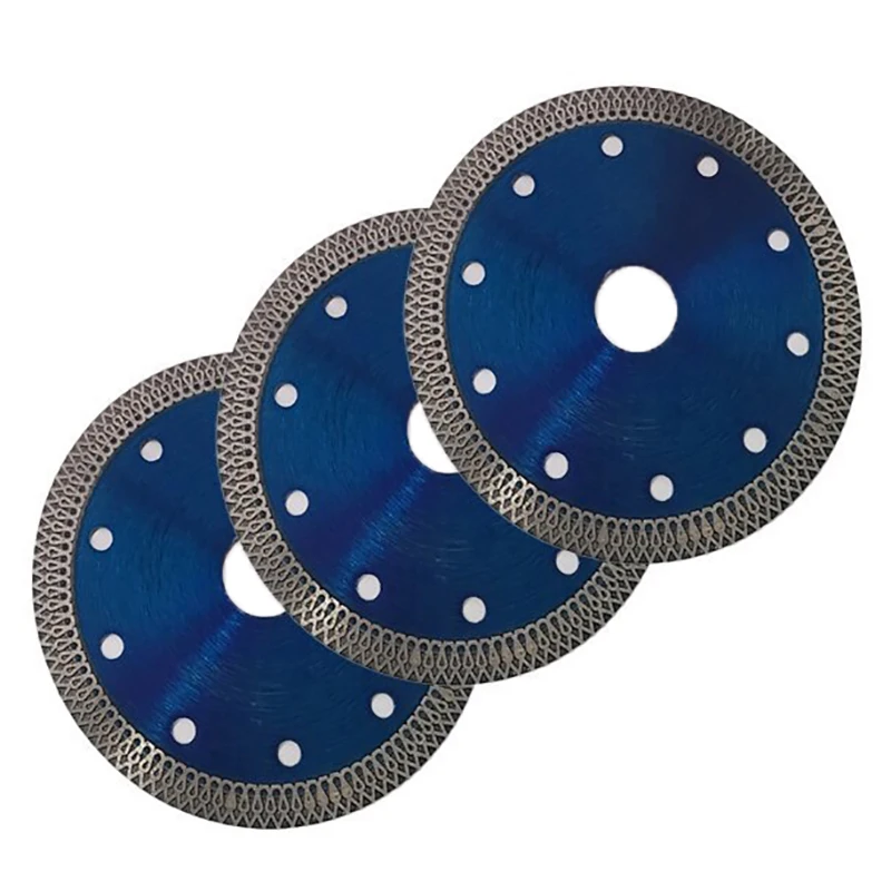 Imagem -03 - Multifuncional Turbo Diamond Saw Blade Disco de Corte de Granito Porcellanato Telha Cerâmica Tamanho Angle Grinder 105 mm 115 mm 125 mm