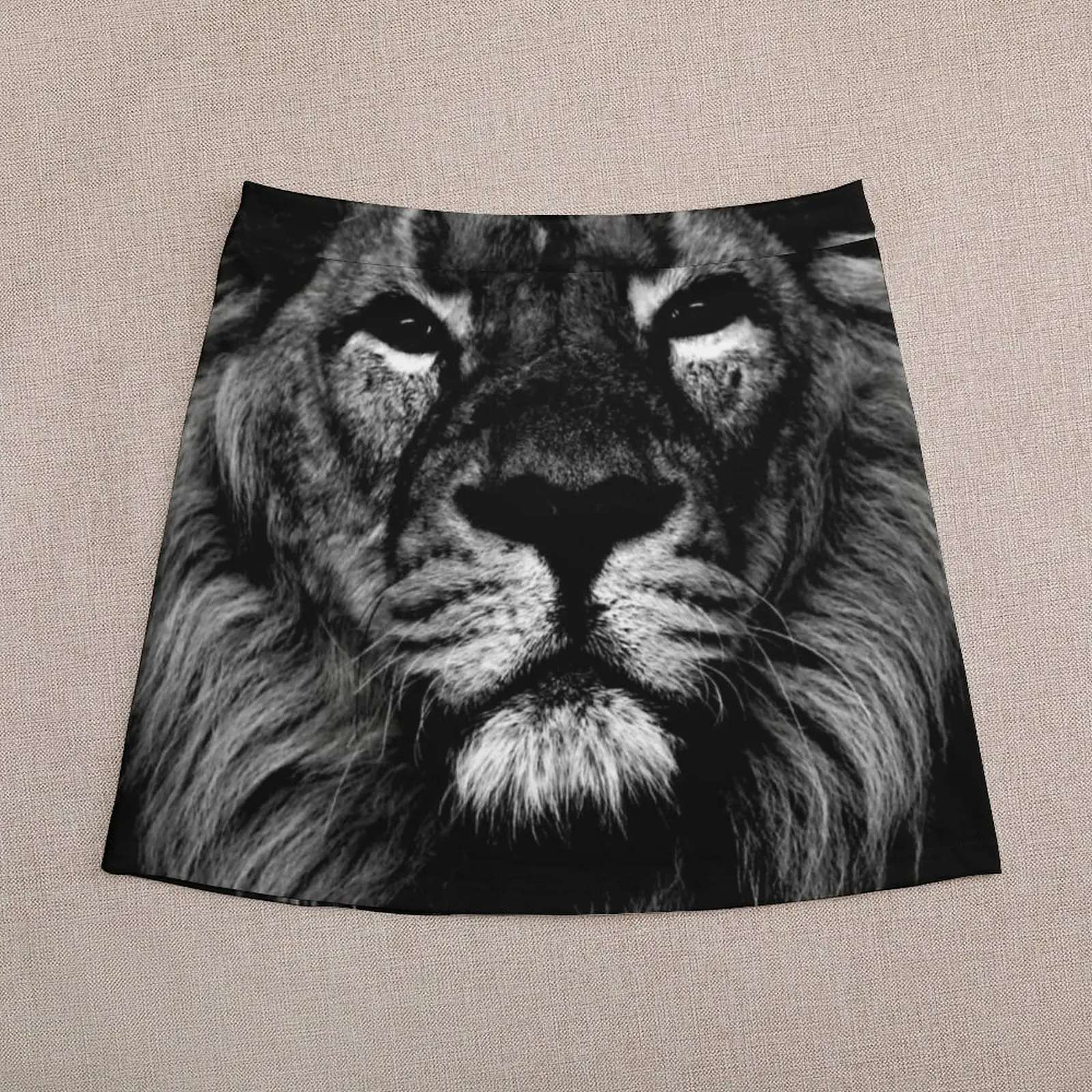 lion, indian lion Mini Skirt midi skirt for women Korean clothing