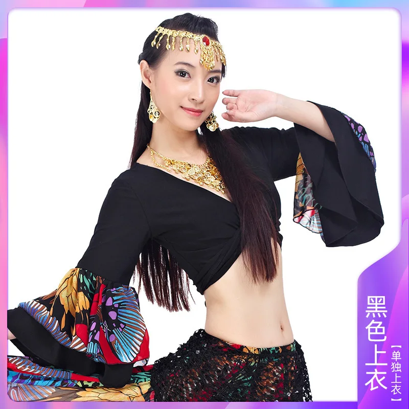 Vestido de baile gitano para mujer, falda de Flamenco español, poliéster, satén, liso, gran oscilación, fiesta de Carnaval, trajes de danza del vientre de salón