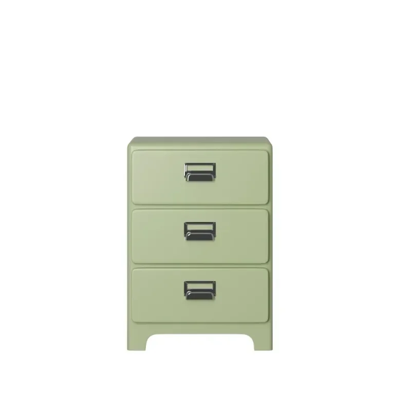 

Small household bedroom high-end bedside cabinet storage and storage integrated cabinet