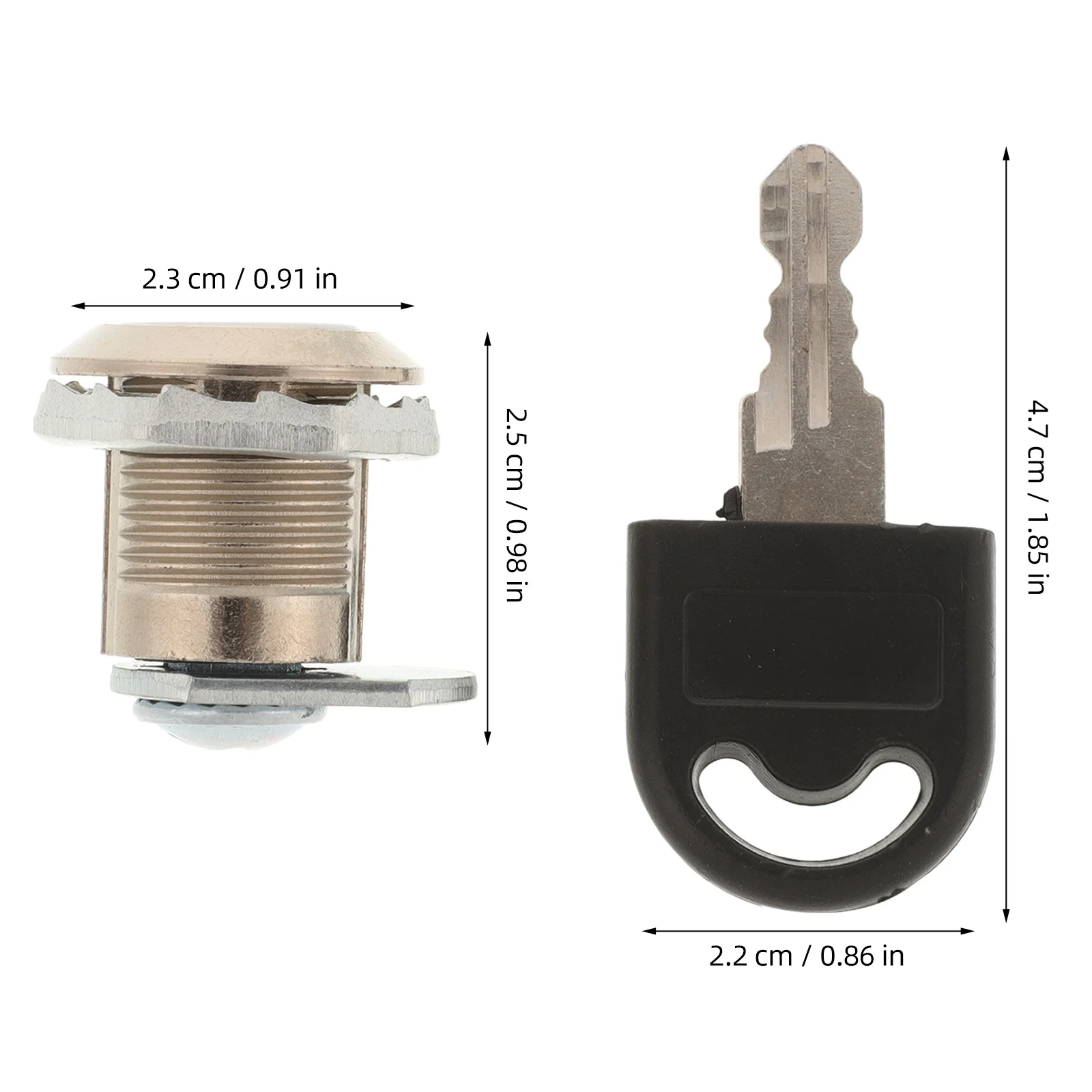 

1 set 1 Set Roll Paper Dispenser Key Lock For Commercial Toilet Paper Holder Replacement Tissue Dispenser Key