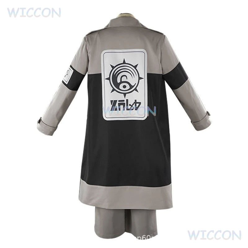 [SUGOICOS] أزياء أنيمي Gachiakuta Enjin التأثيرية أقراط موحدة المختنق أكوتا المنظفات حفلة الهالوين للنساء والرجال كرنفال P