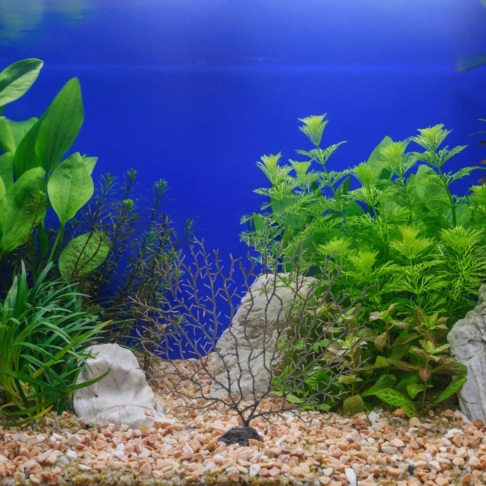 

Simulated Coral Tree Plastic Aquarium Decoration Safe Artificial Plant Lifelike Water Plant Fish Tank Accessories